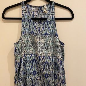 Rory Beca patterned silk tank top